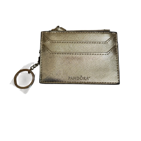 Pandora Accessories - Pandora Limited Edition Metallic Gold Card Holder